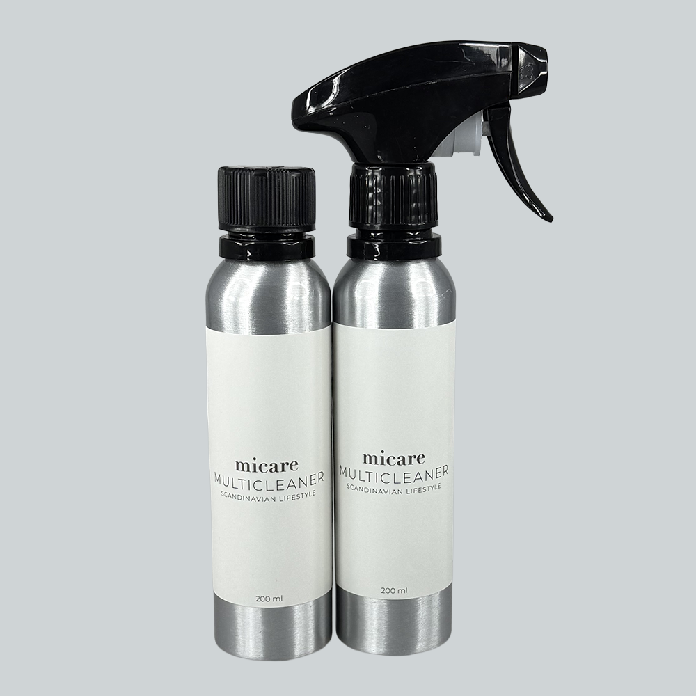 micare Multicleaner 2 × 200 ml med forstøver – produktbillede / product image