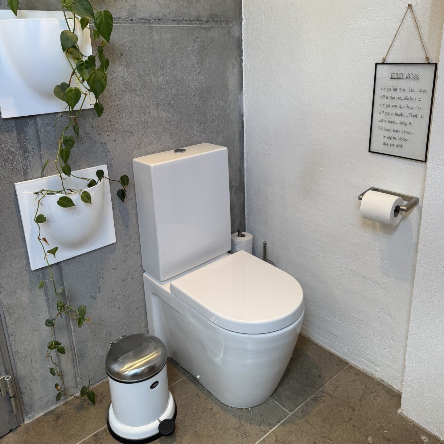 micare Toilettenregeln – Anwendungsbild