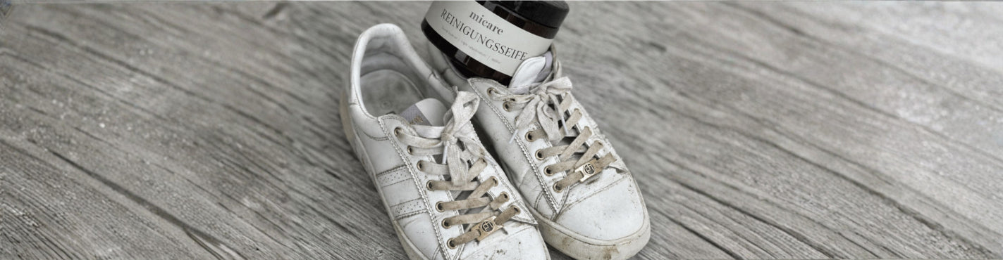 Pflege von Schuhen mit micare Produkten