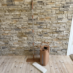 micare FreshMop-Wischsystem in Terracotta im Wohnbereich 