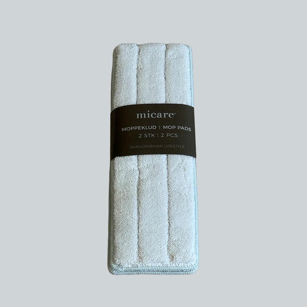 micare FreshMop-Wischmopps im 2er-Set für Wohnbereiche 